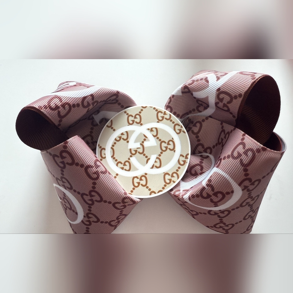 Girl's Gucci Logo Bow
